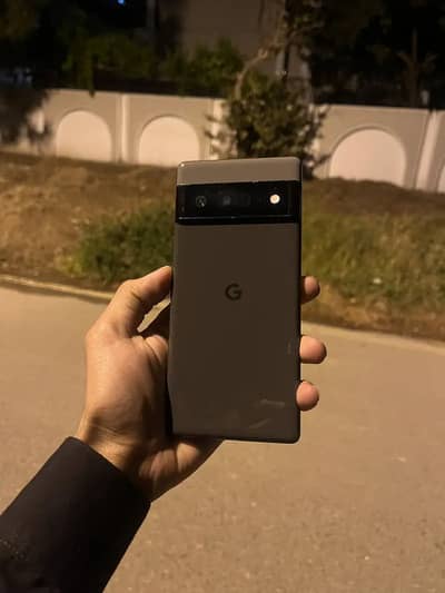 GOOGLE PIXEL 6 PRO 100% Ganiun Phone 12/128GB waterpack Phone PTA Aprv