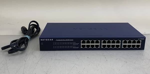 NETGEAR JFS524 ProSafe 24-Port 10/100 Ethernet Switch (Used)