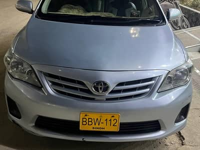 Corolla Gli 2014 patrol+ Cng