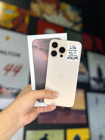 iPhone 16 Pro Max PTA 256-GB | PTA APPROVED HK MODEL