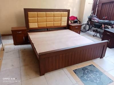 King size bed side tables
