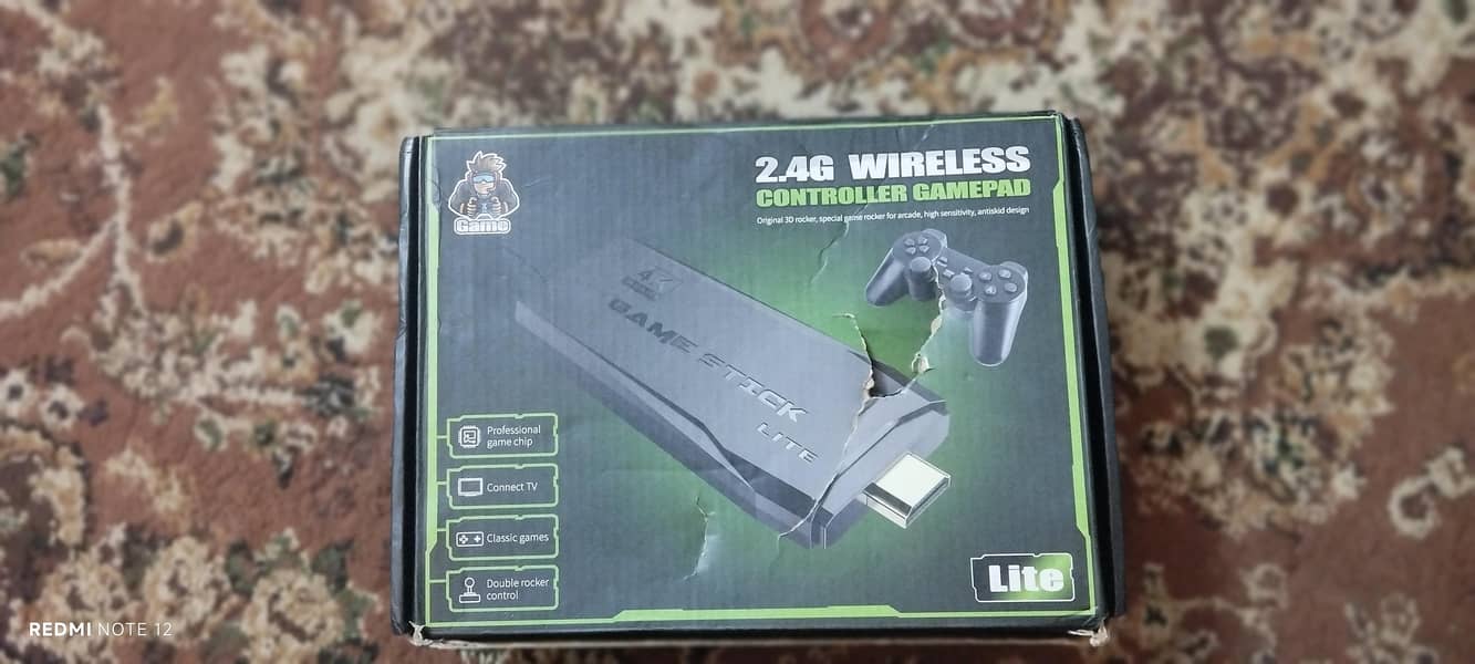 2.4G wireless controller gamepad 0