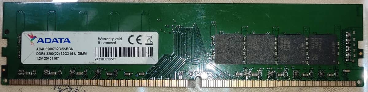 32gb SYSTEM ADATA RAM
