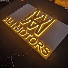 3D Board, Neon Sign, Backlight Board, Neon Stripe,  Acrylic Board