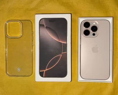 iPhone 16 pro Desert Titanium