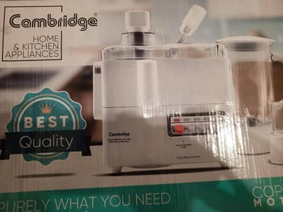 Cambridge kitchen  3in 1 juicer blender box pac O3O443I94I2