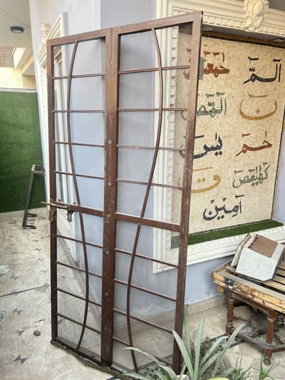 Metal mesh door heavy weight