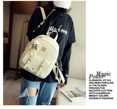 Trendy Girls School Bag – Large Capacity Backpack