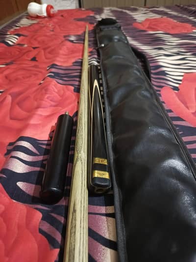 Snooker Cue, LP Rocket with special Titanium Ferrule.