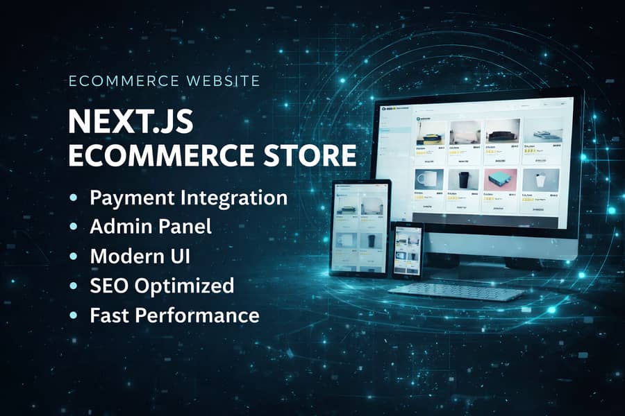 Next js E commerce website | Dropshipping Website | Web Developer 0