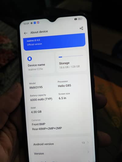 realme c25s (03034139219)