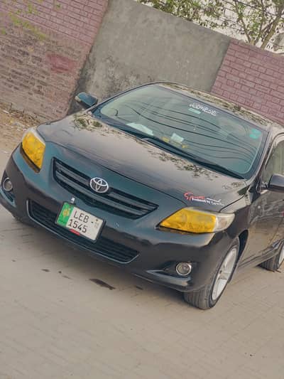 Toyota Corolla GLi Converted 2009/10 – Genuine, Family Use