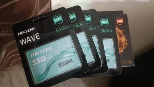 hikvision, Hiksemi 256gb,512gb ssd boxpack