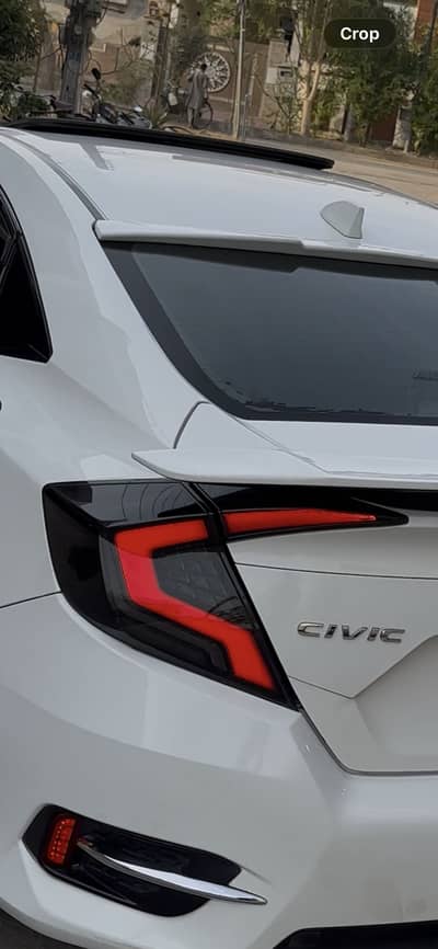 Civic x Audi style lights on