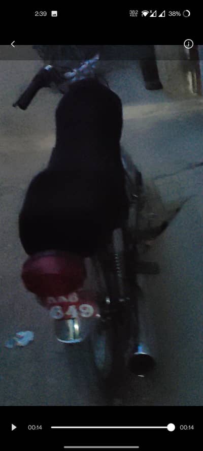 HONDA CG 125 Karachi number 2017 model registration 2018