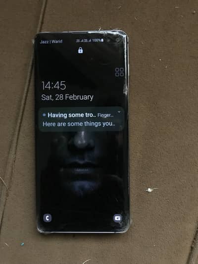 Samsung s10 plus 128 gb  only mobile sale