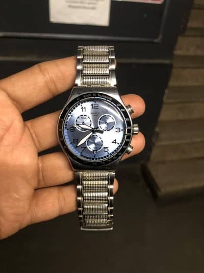 Men's Swatch Watch Irony YVS421 Chronograph