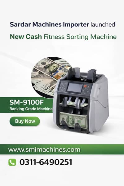 cash currency mix note counting machine with fake note detection No-1