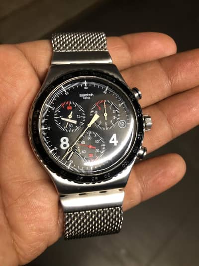 Swatch Irony Chrono Blackie YVS401G.