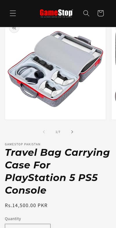 travelling case for ps5