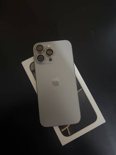 iPhone 16 Pro Max 256GB PTA Approved Natural Titanium 92% Health