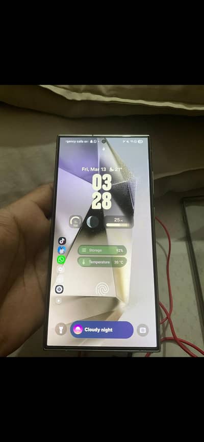 Samsung S24 ultra jv non pta titanium colour