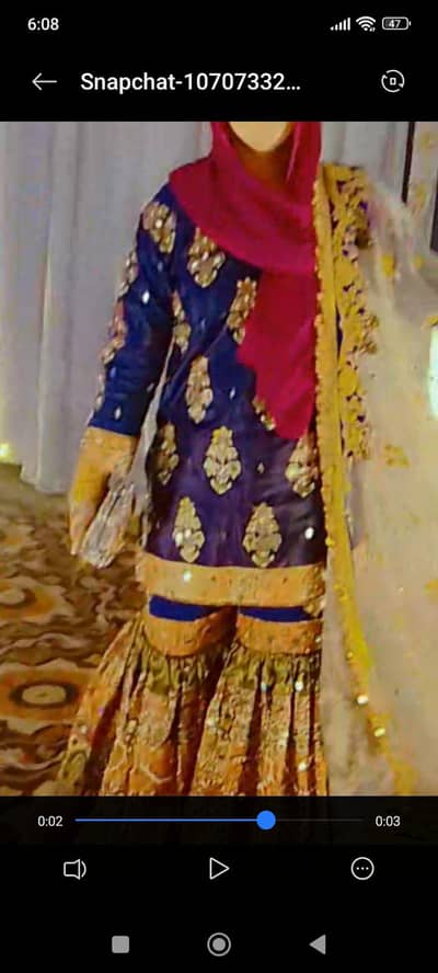 2 piece garara with shirt