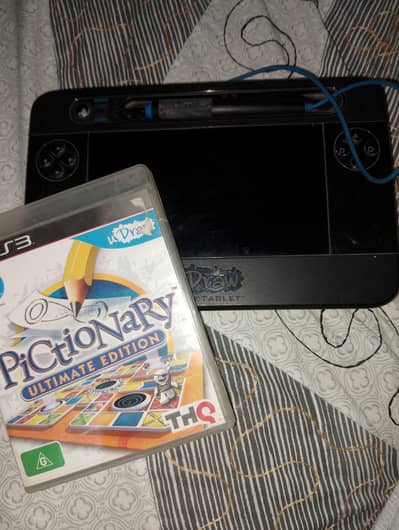 pictionary Game with udraw  tablet