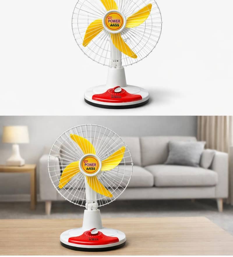 DC Table Fan--low Electricity consumption| strong Air - Portable Fans ...