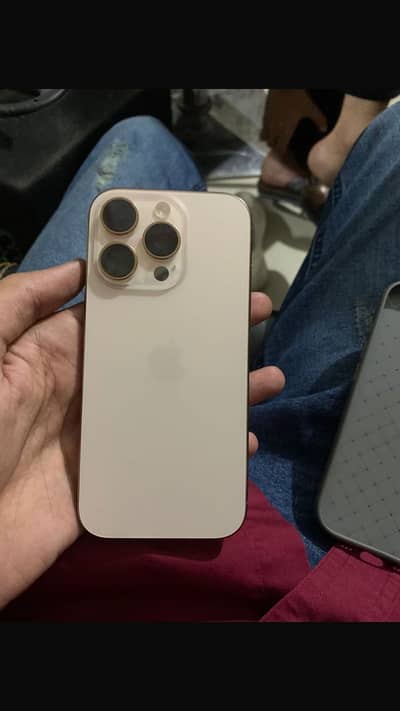 iPhone 16 pro jv with the box