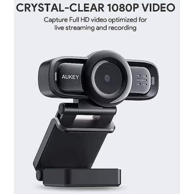 AUKEY PC-LM3 Sealed Webcam 1080p Full HD Noise Reduction Microphone