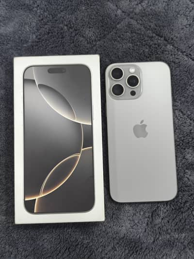 IPhone 16 Pro Max | FU Box, 98%, Warranty | Like New • MOBILE ZILLA