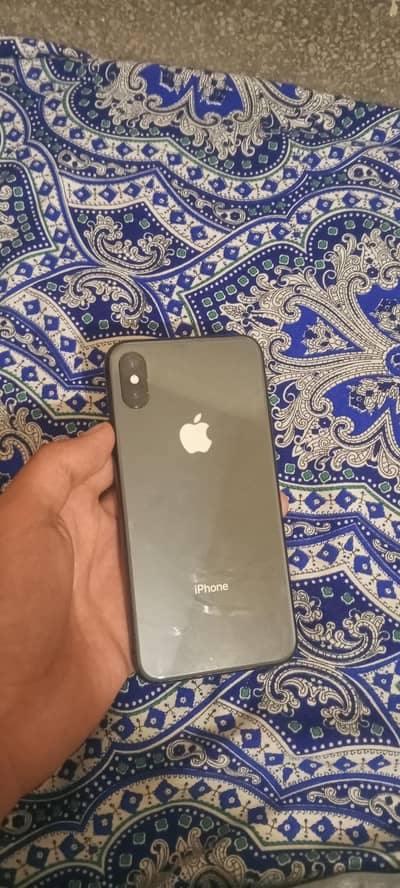 iphone x, black color, 256 gb
