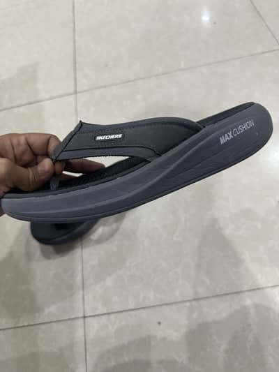 Skechers Max Cousion Flip Flop Medicated. Uk 8 Made in Vietnam