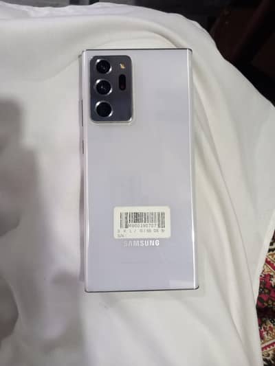 samsung note 20 ultra 12gb ram  256 memory 10/10 in 03150246291 whats