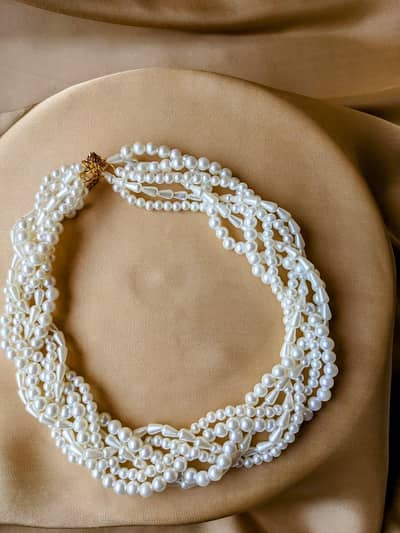 Pearl Necklace Choker | Handmade | Brand New