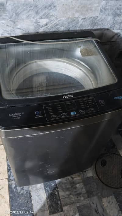 Haier washing & Dryer machine semi automatic