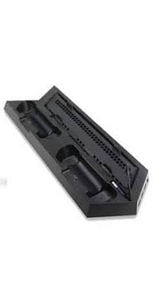 Ps4 vertical stand with cooling fan 2 month used only .