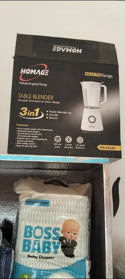 Hommage Table Blender 3in1