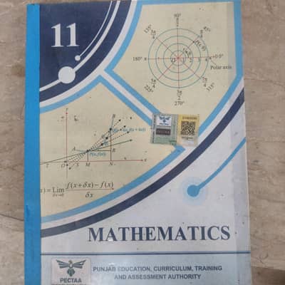 11 class Punjab board Mathematics  book