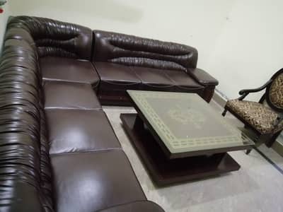 7 seater TV loung corner sofa set