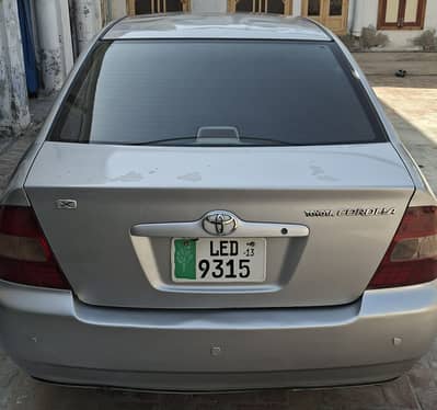 Toyota Corolla X 2001.