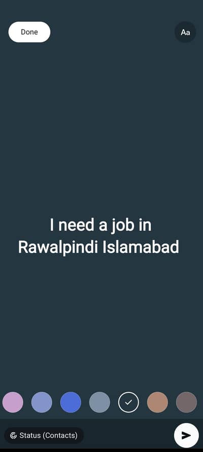 Need Job