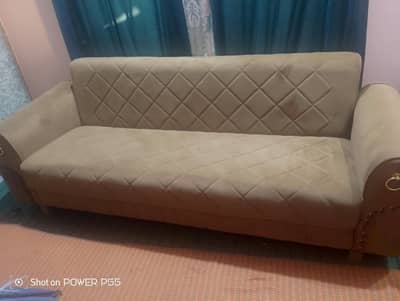 10 seater sofa set , 2 Sofa cum Bed and 1 king size bed for sale