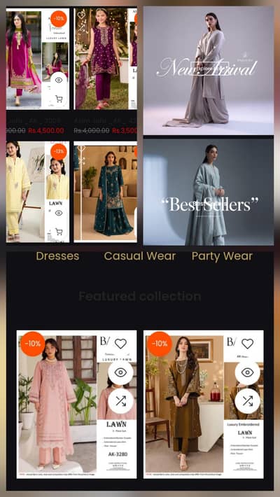 Dress  . casual wear. party dress. are available in my store