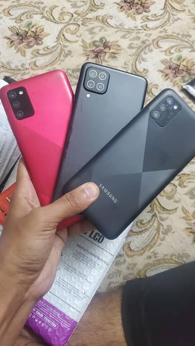 Samsung A12 , Samsung A02s , Samsung A03s