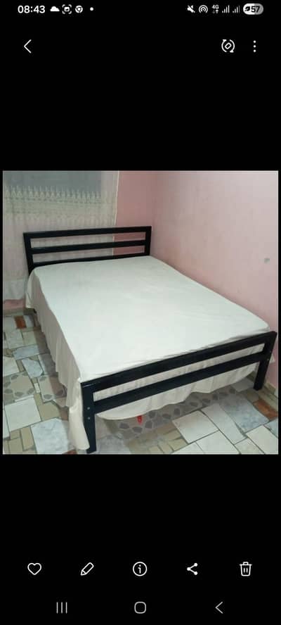 Double Beds with Side Tables and Dressing Table