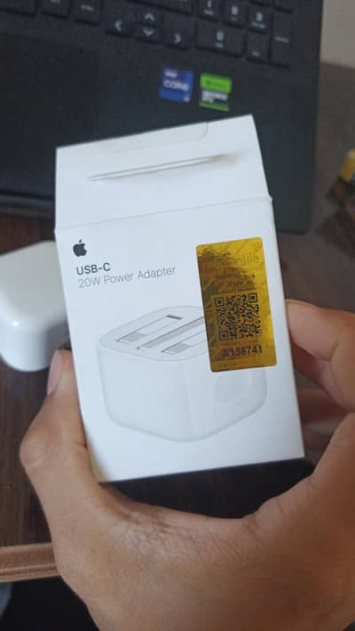 Apple Official 20 Watt Charger 7 Days Check Warranty