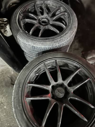 18 inch rim + tyre