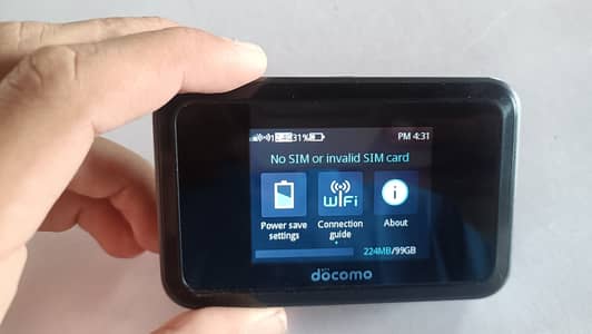 Docomo HW-01H Wi-Fi Station - Good Condition - For Sale